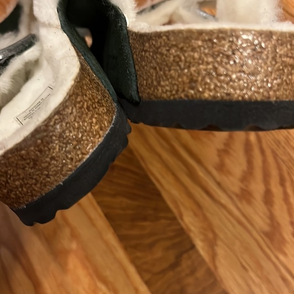 NWT Birkenstock Arizona Shearling Suede Leather Mountain View Green 8, 9, 10 - Picture 15 of 17